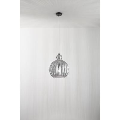 SOSPENSIONE IN VETRO COL.FUME'